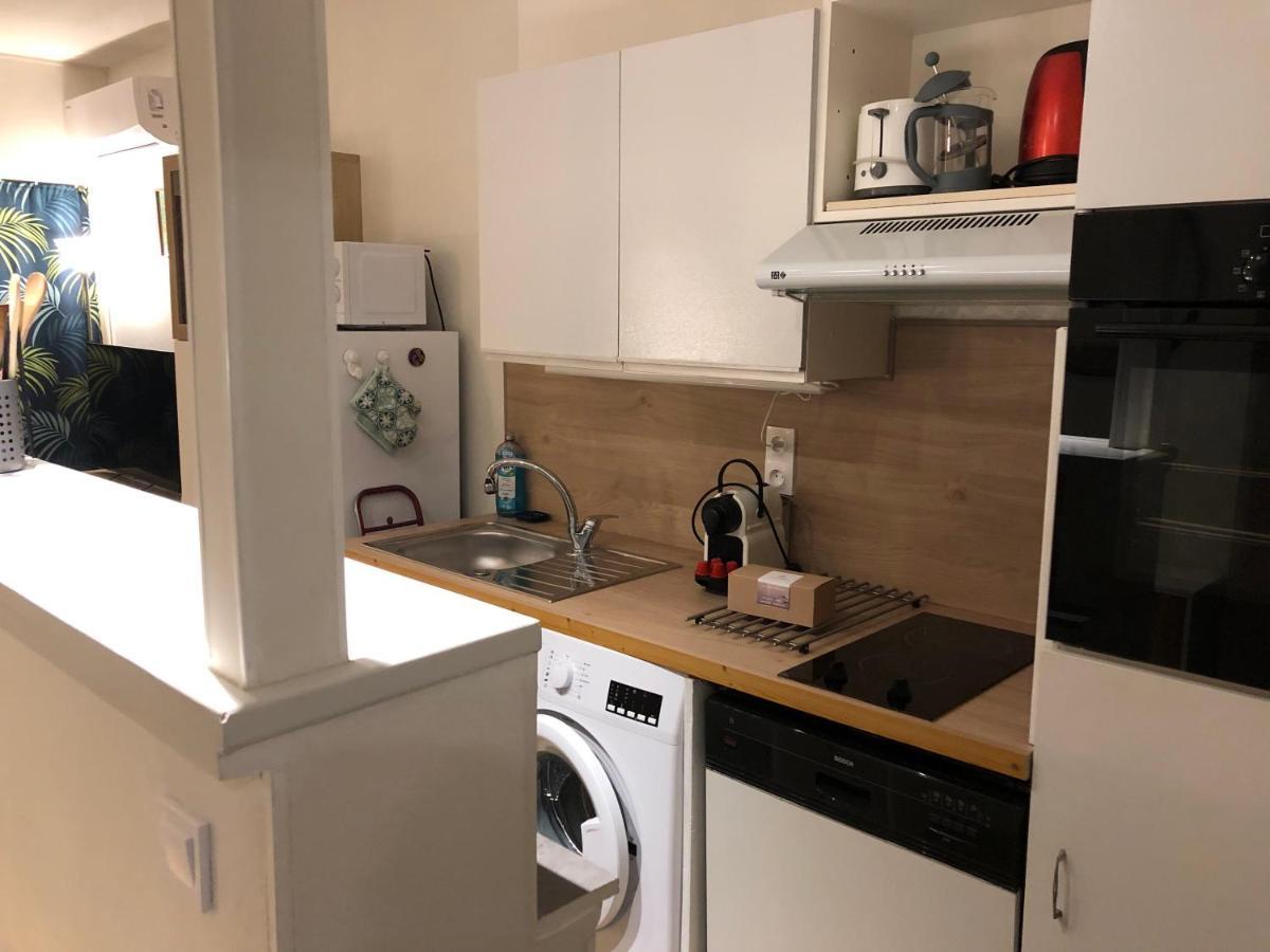 C037-Nice Studio With Garden And Parking - Near Beach Cannes Exterior foto